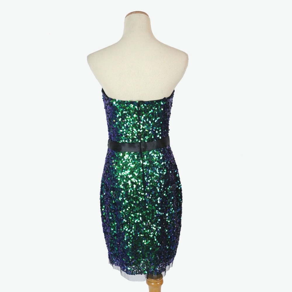 NWT Mac Duggal Genuine Sweetheart Sequins Beaded - Picture 4 of 8